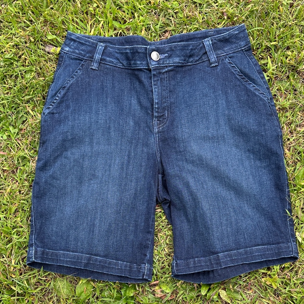 Lane Bryant Dark Blue Jean Shorts